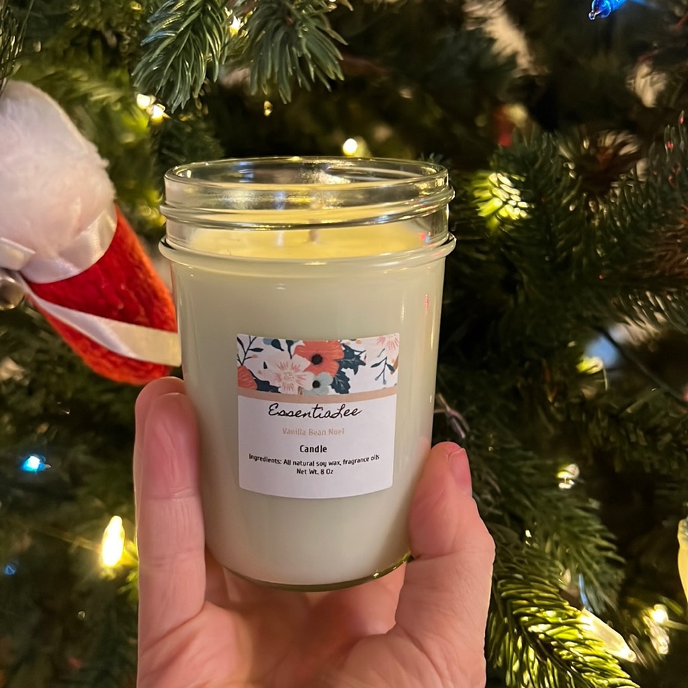 Natural, Hand poured Soy Candle